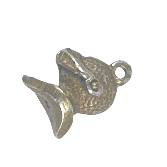 Vintage Knight Helmet Charm Pendant Medieval Armor Head Silver Tone Metal - Picture 8 of 8